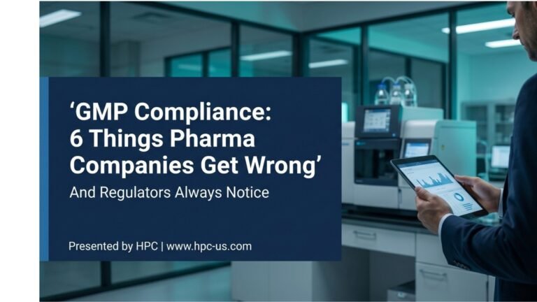 6 GMP Compliance Gaps Regulators AlwaysFind — And How to Close Them Before YourNext Inspection