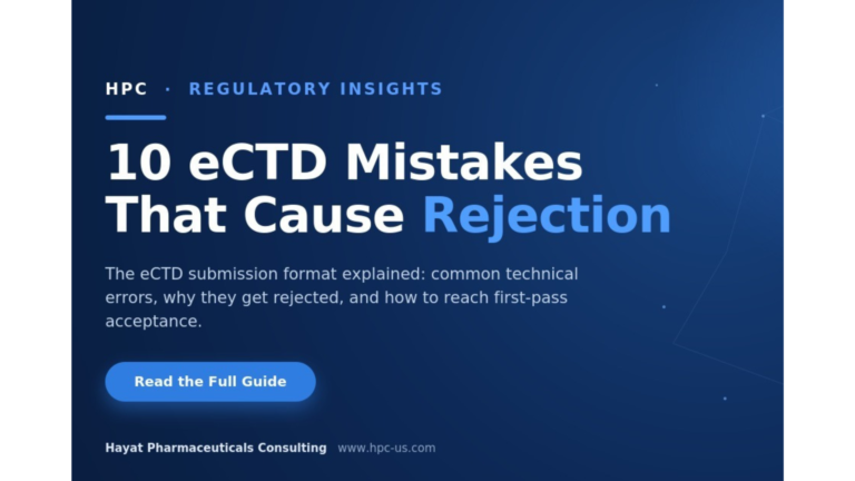 eCTD Submission Format: 10 Common Mistakes That Cause Technical Rejections in 2026